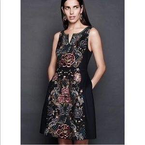 Anthropologie Embroidered Dress